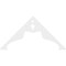 Ekena Millwork Pitch Heath Architectural Grade PVC Gable Pediment, 72"W x 36"H x 1"P (12/12) GPP072X036X100HEA - alternate 4